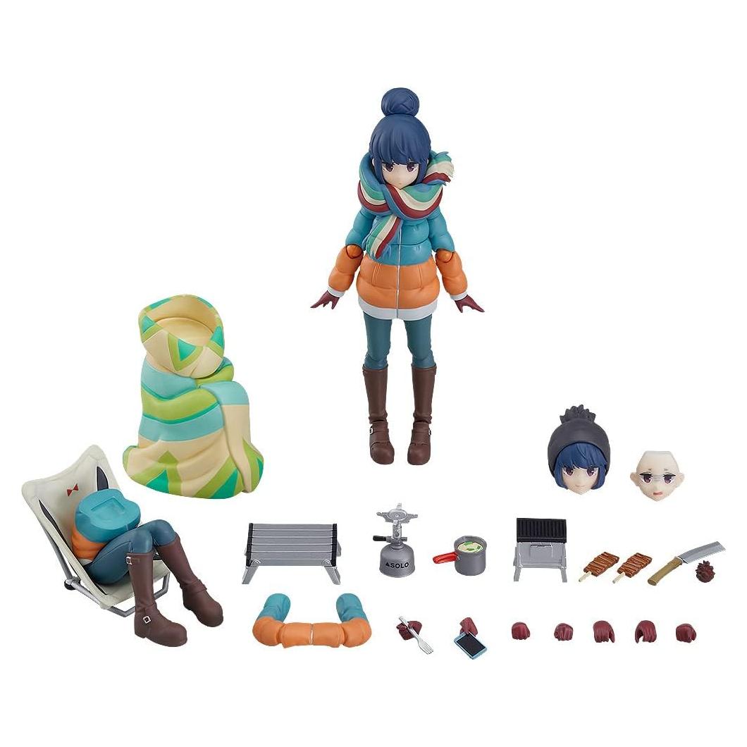 Figura de Acción Figma Rin Shima Max Factory Edición DX Multicolor