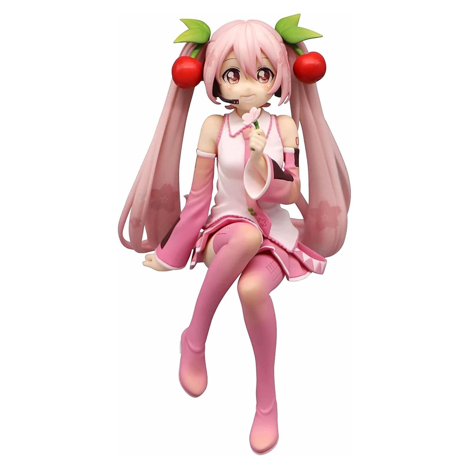 Figura Noodle Stopper Hatsune Miku Sakura Furyu 25x22x28cm