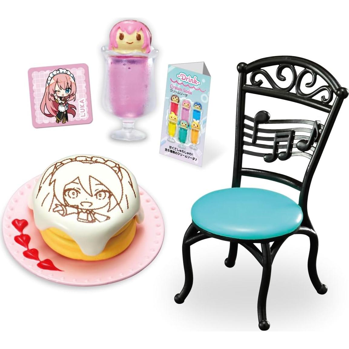 Figura de Intercambio Re-ment Hatsune Miku Cafetería 1/8