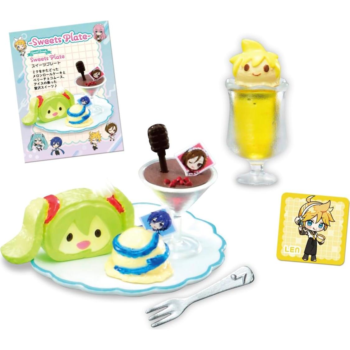 Figura de Intercambio Re-ment Hatsune Miku Cafetería 1/8