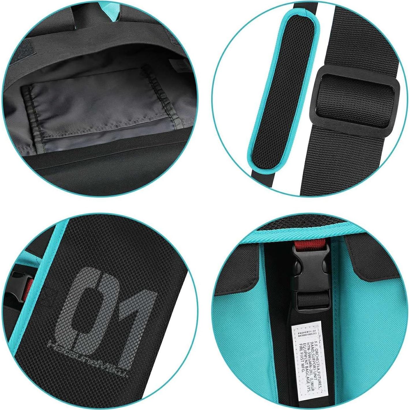 Bolsa de Mensajero FIREFIRST Hatsune Miku Verde 29x26x9 cm