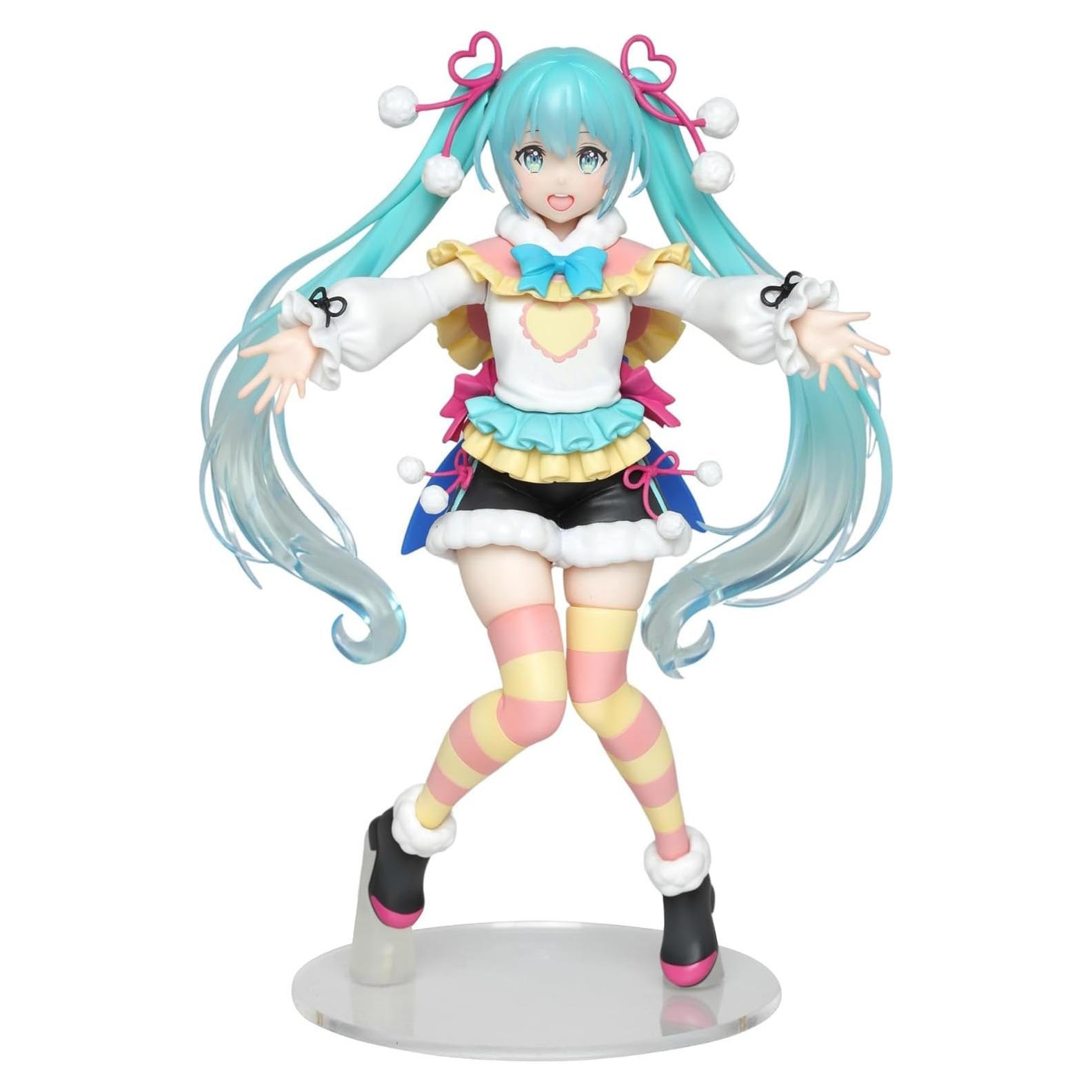 Figura Hatsune Miku Taito 18 cm Versión Invierno Coleccionable