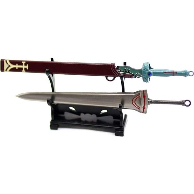 Conjunto Collar Krito y Asuna Sword Art Online Metal 20.5cm