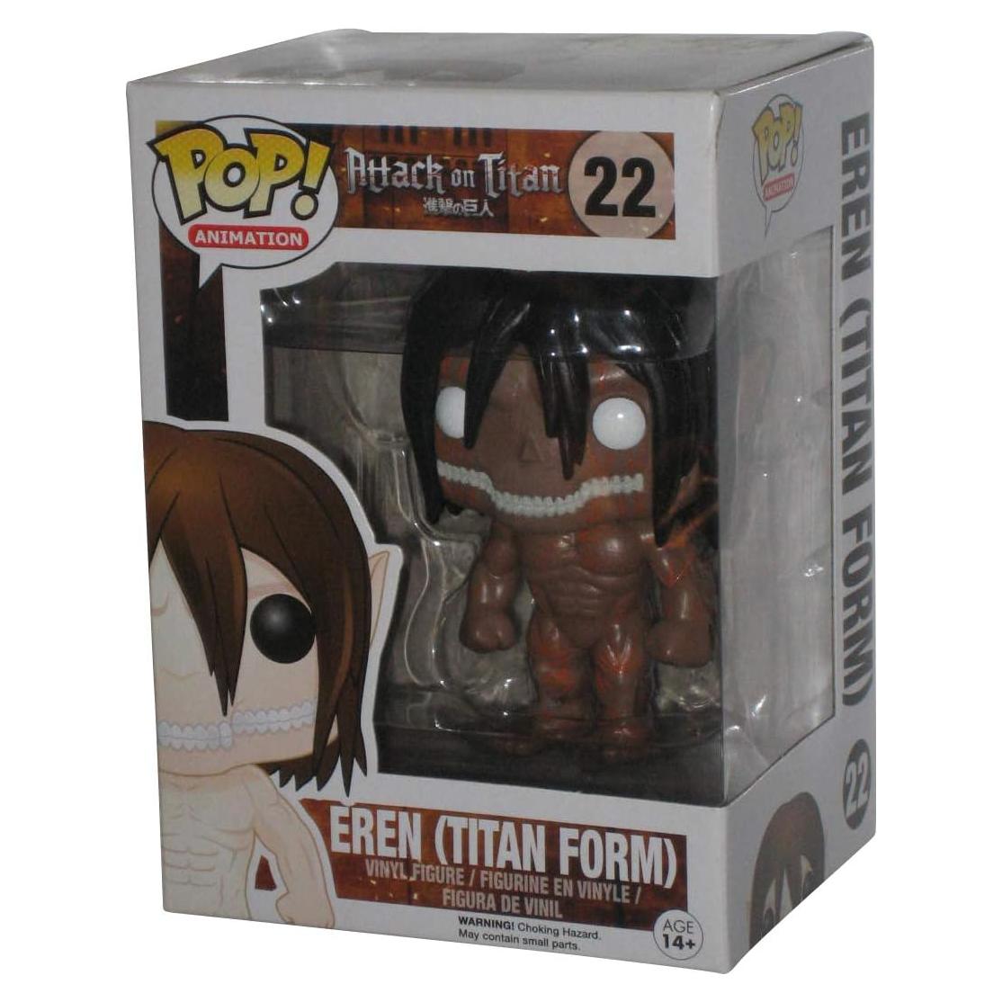 Figura Funko Pop! Eren Titan Ataque a los Titanes 9.5 cm