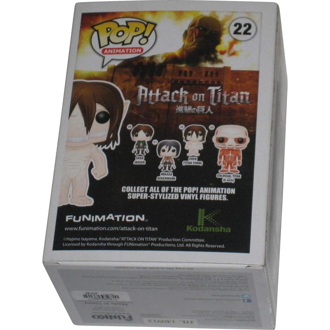 Figura Funko Pop! Eren Titan Ataque a los Titanes 9.5 cm
