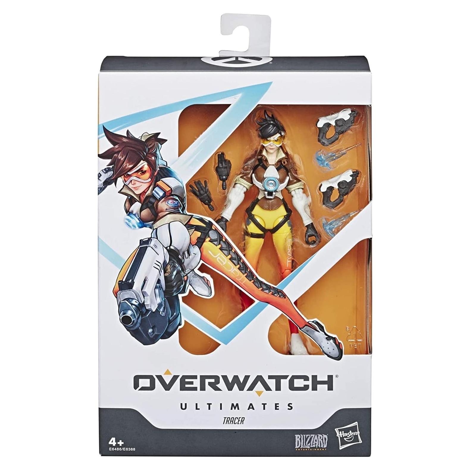 Figura de acción Tracer 15 cm - Overwatch Ultimates Hasbro