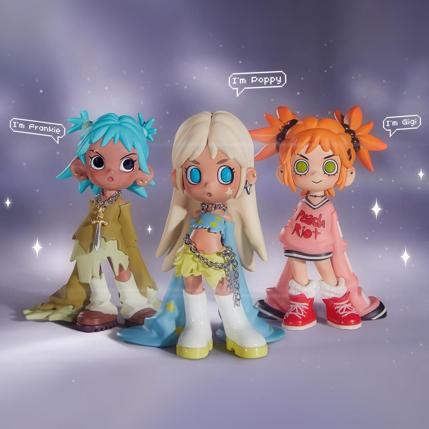 Figuras de Caja Sorpresa POP MART Lil Peach Riot Carga - Rosa