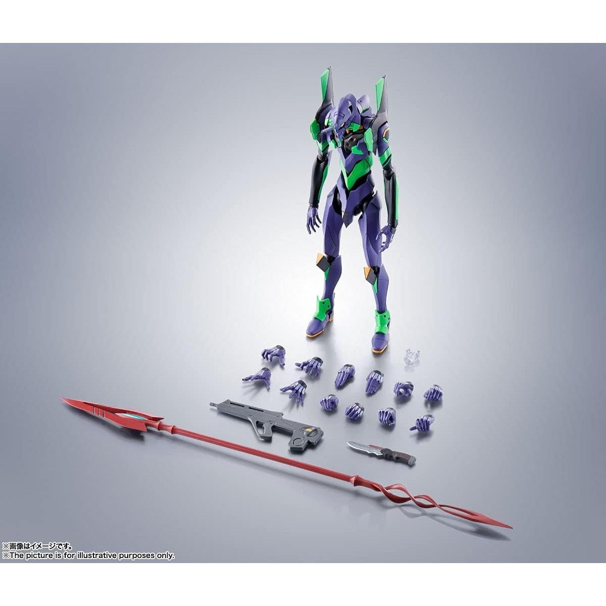 Figura de acción Evangelion Test Type-01 18 cm Bandai Tamashii