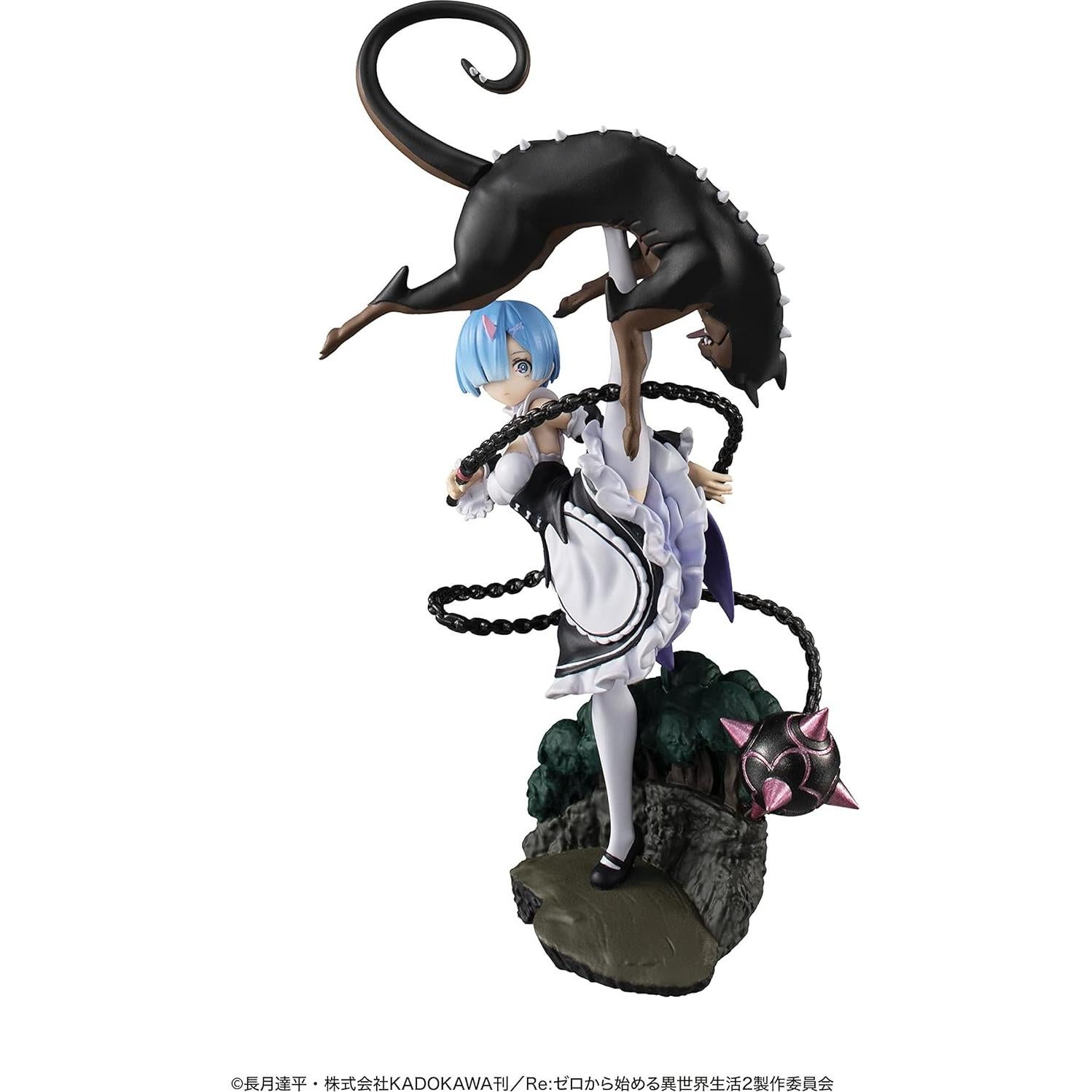 Conjunto Completo Petitrama Re:ZERO - Bandai - 4 Figuras