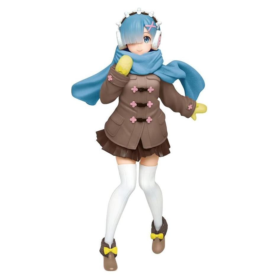 Figura Re:Zero Taito Rem Abrigo de Invierno 20 cm