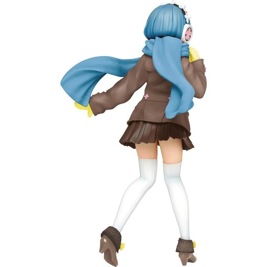 Figura Re:Zero Taito Rem Abrigo de Invierno 20 cm
