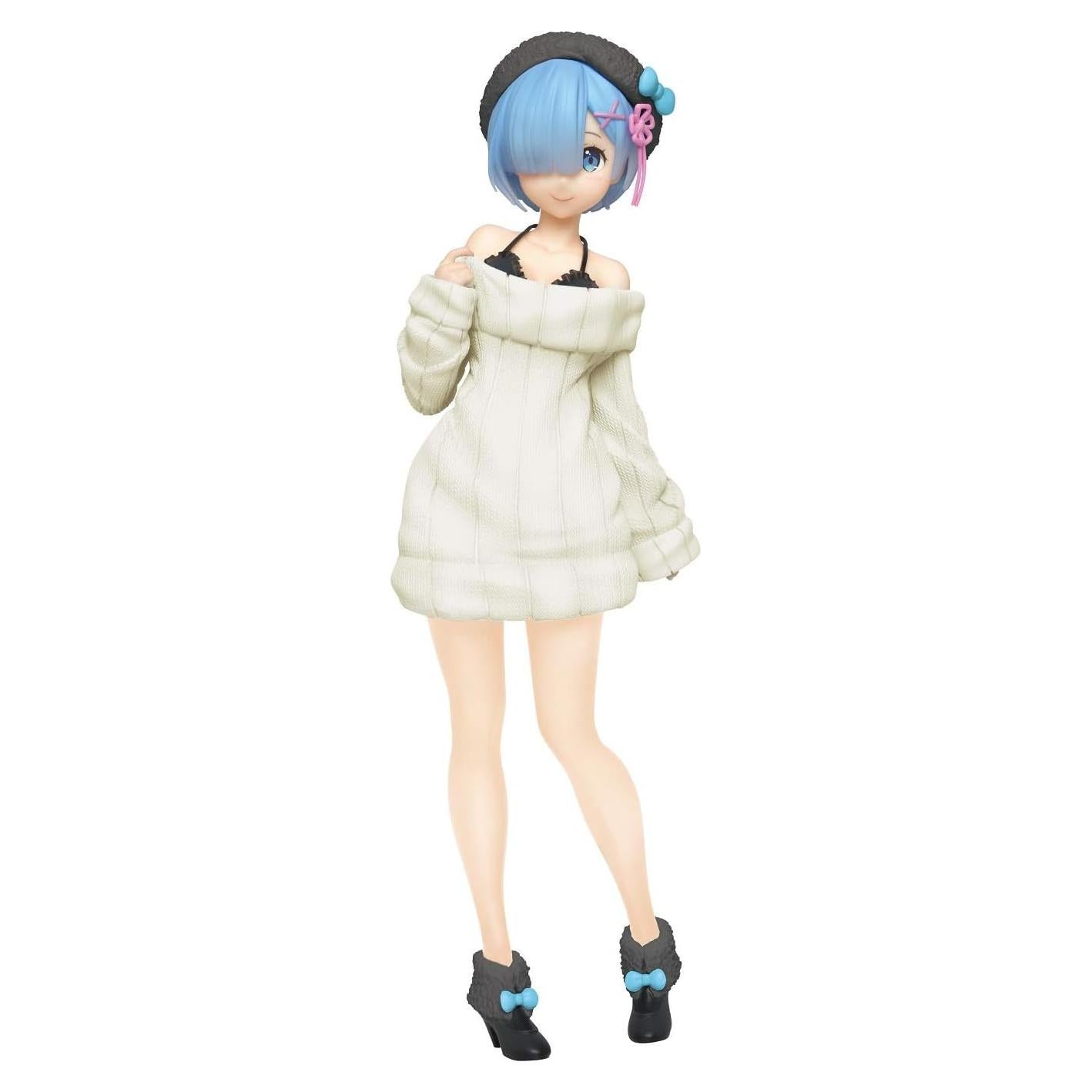 Figura Re:Zero Rem Taito Vestido de Punto 20.3 cm