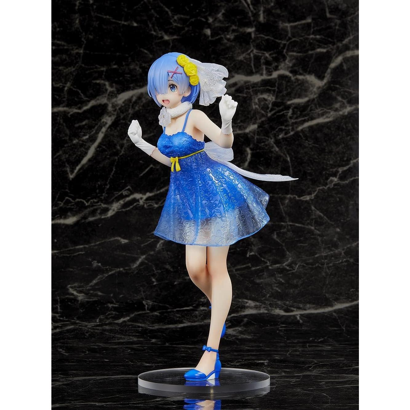 Figura Re:Zero Taito Rem Vestido Claro 20.3 cm
