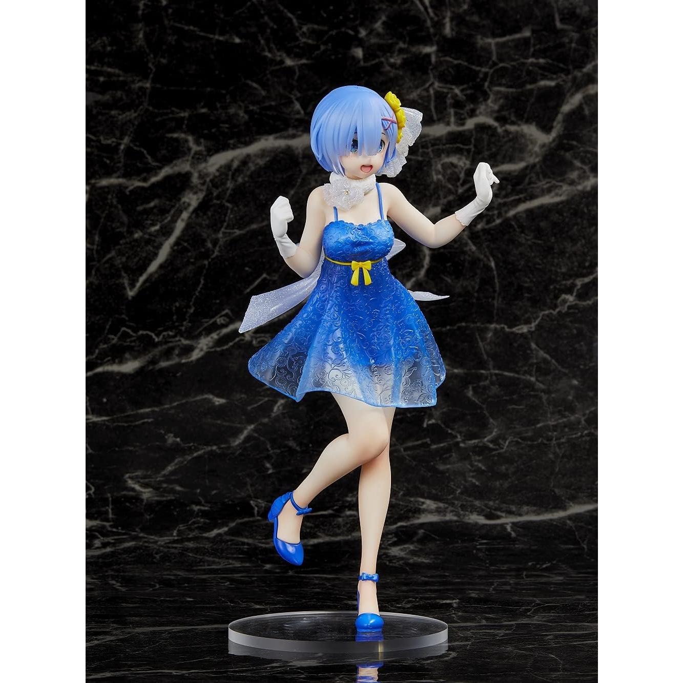 Figura Re:Zero Taito Rem Vestido Claro 20.3 cm