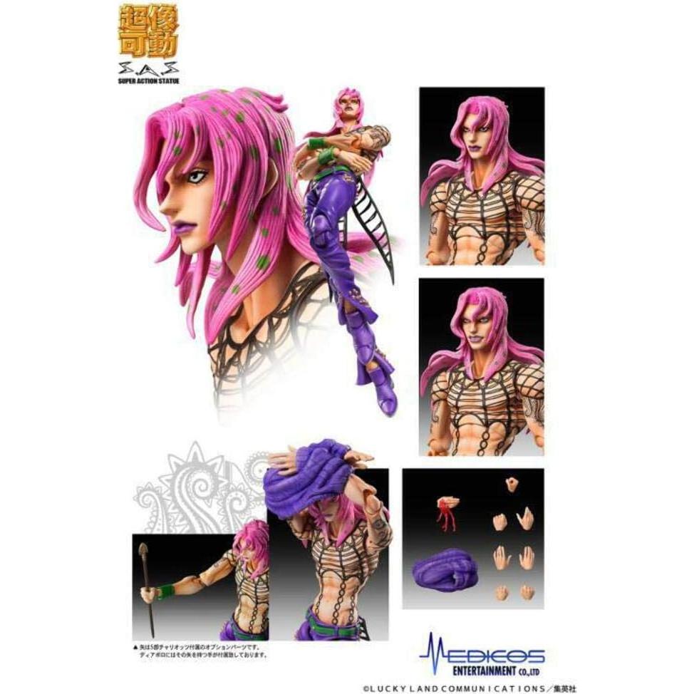 Figura de Acción Medicos JoJo's Bizarre Adventure Diavolo 15.24 cm