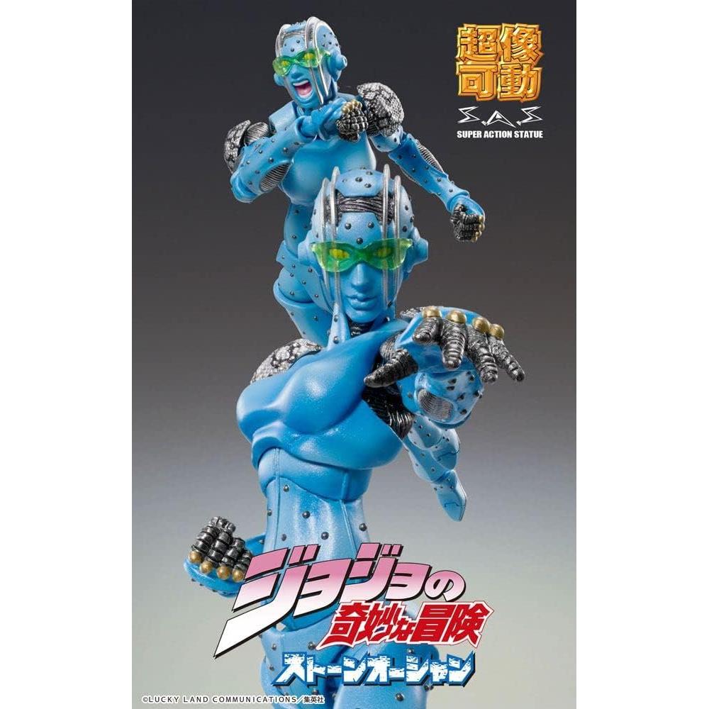 Estatua de Super Acción MediCos JoJo's Bizarre Adventure Stone Free 15.24 cm