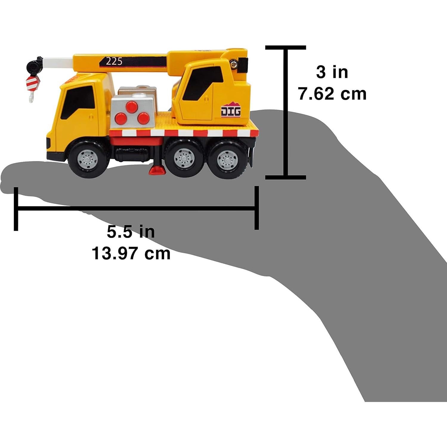 Paquete de 3 Vehículos de Construcción Maxx Action - Sunny Days