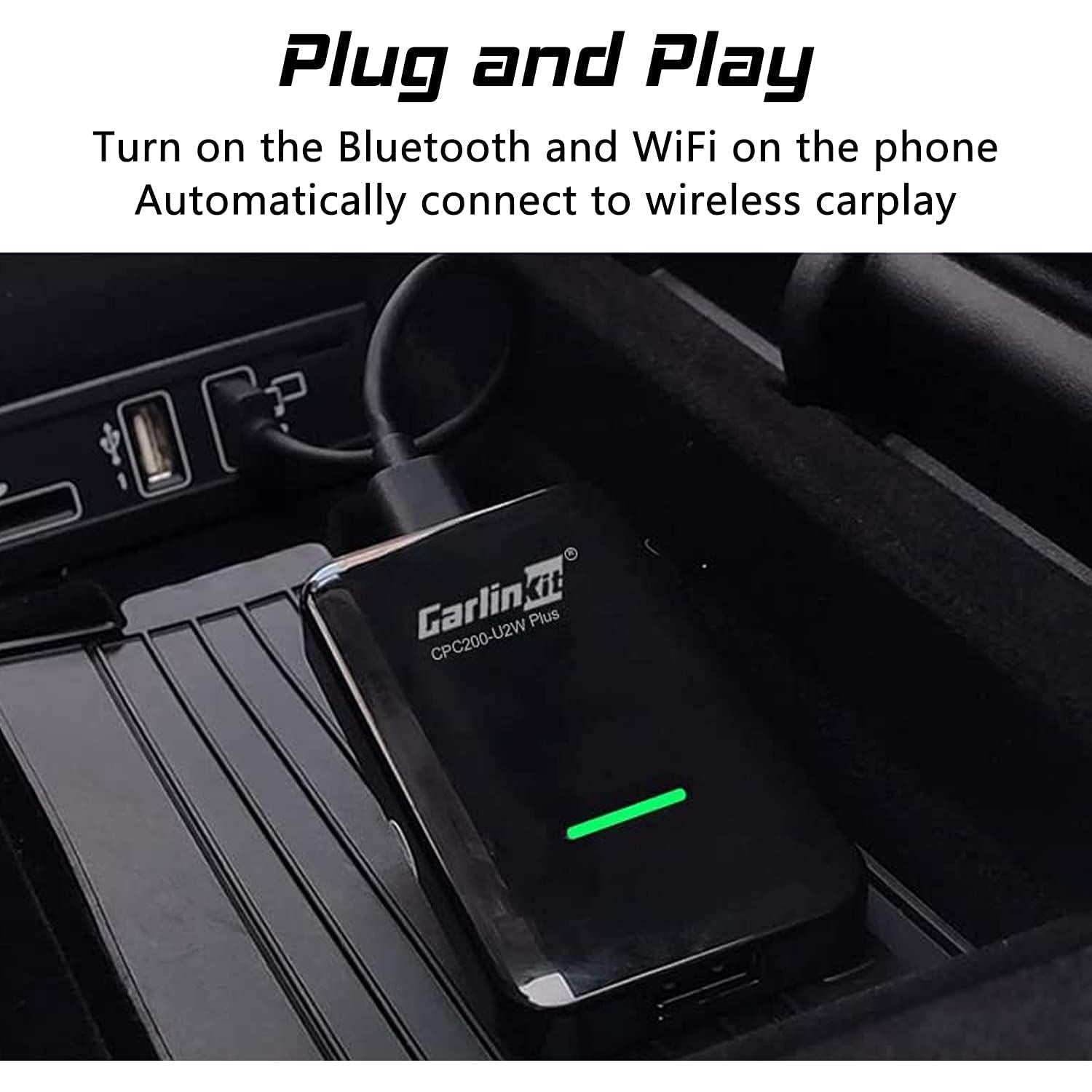 Adaptador CarPlay Inalámbrico Showasaki CPC200-U2W-Plus