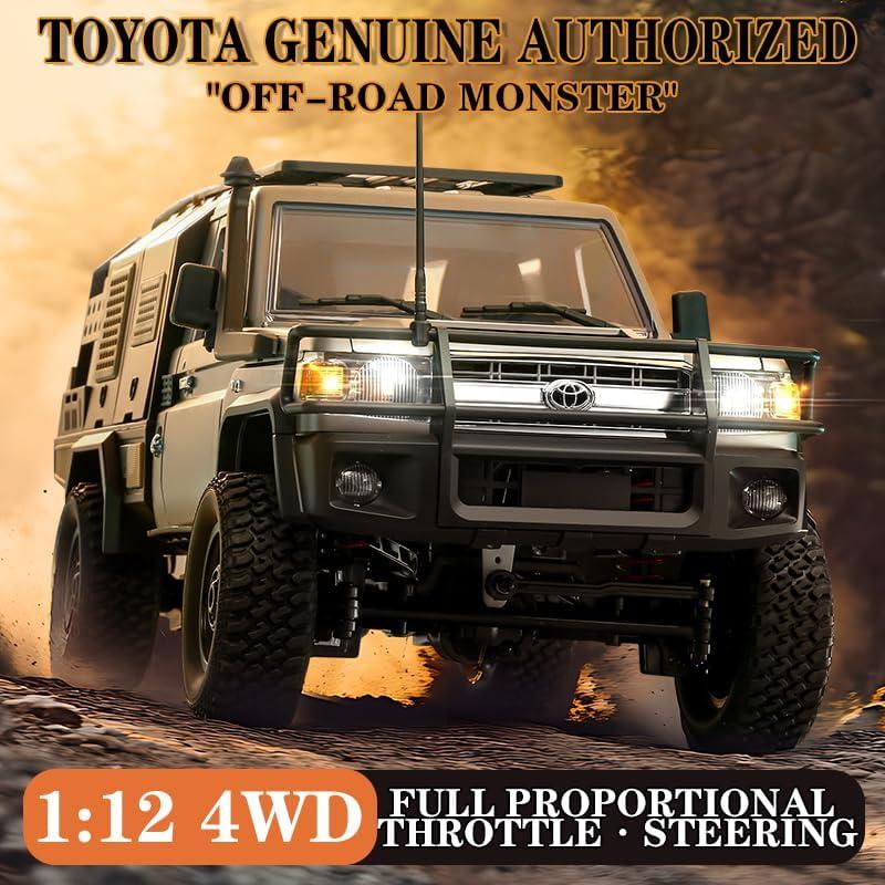 Coche RC Todo Terreno YAZHIYI MN82S 4WD 2 Velocidades 1/12