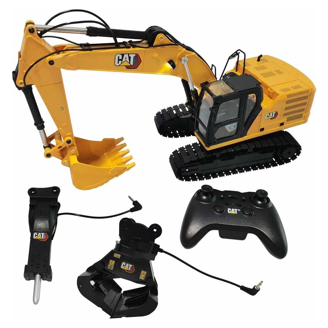 Excavadora Control Remoto Caterpillar 320 Diecast Masters 28005