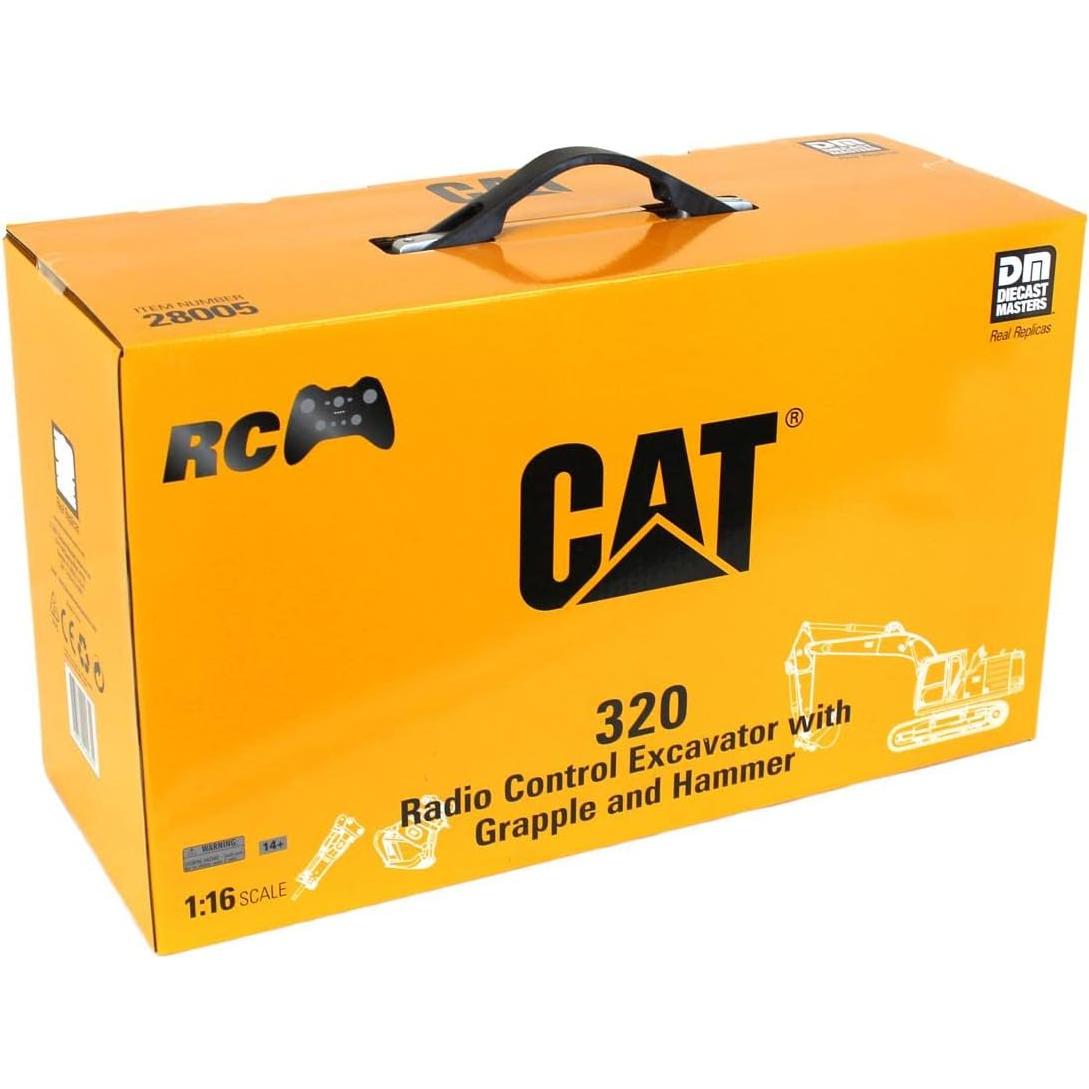 Excavadora Control Remoto Caterpillar 320 Diecast Masters 28005