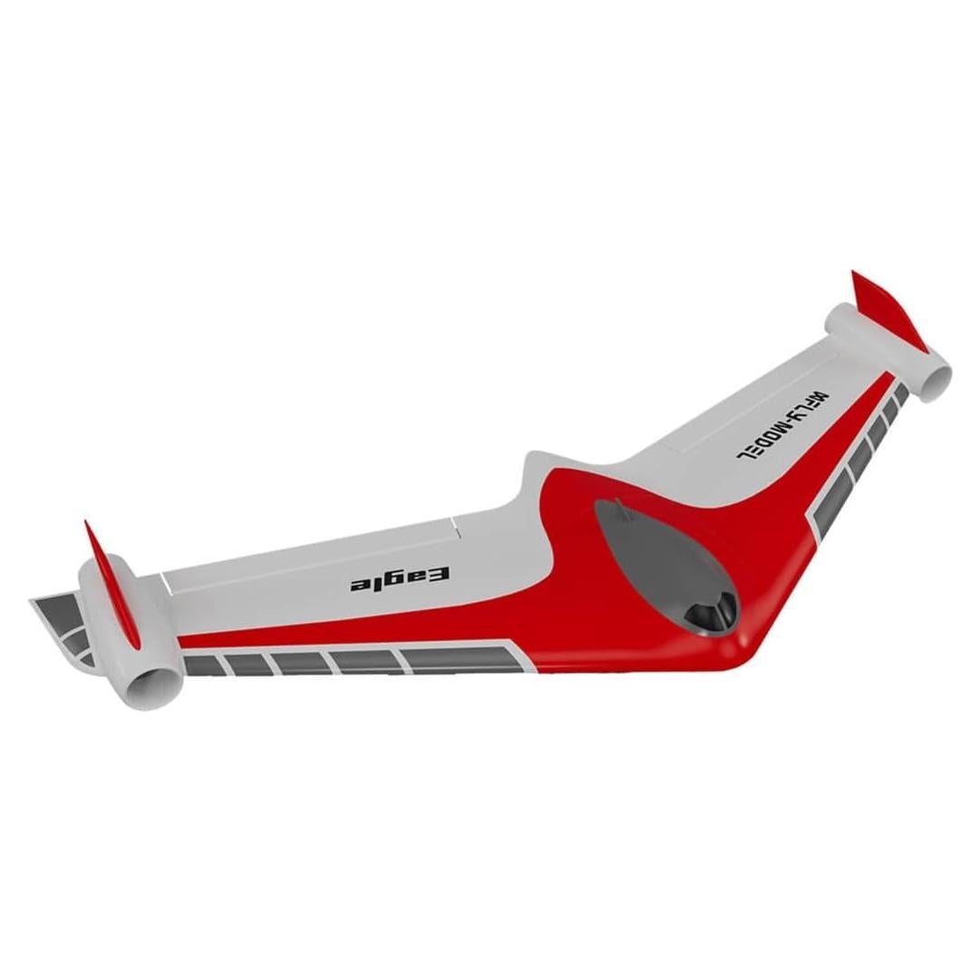 Avión RC XFly Eagle Twin 40mm EDF Ala Voladora Rojo