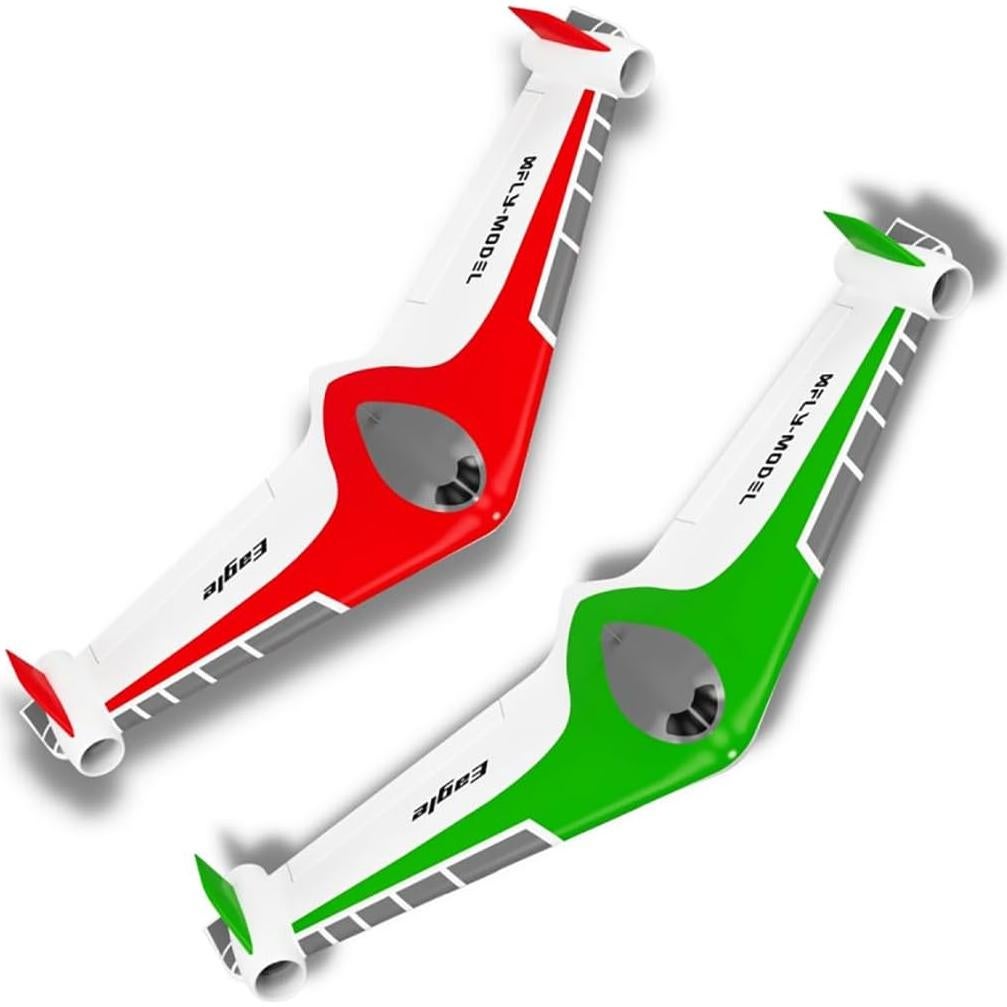 Avión RC XFly Eagle Twin 40mm EDF Ala Voladora Rojo