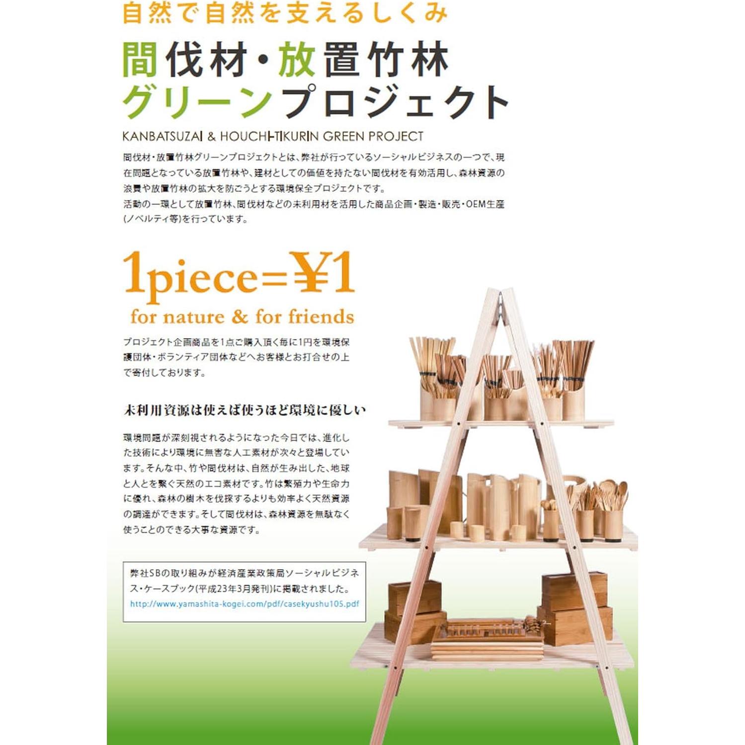 Plato Japonés Grande Yamashita Kogei Canto Vertical 21.6cm