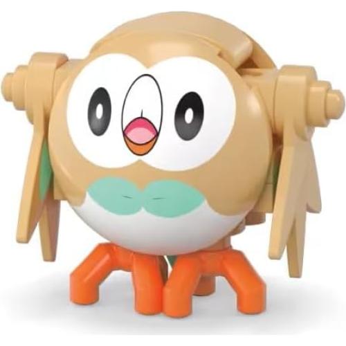Juguete de Construcción Pokémon Rowlet Mattel 24 Piezas