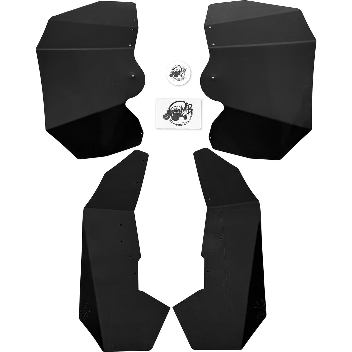 Fender Flares MudBusters para Polaris RZR Pro R/S 2025+ 188 cm