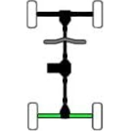 Eje CV Trasero Monster Axles 705502154 para Can-Am X3