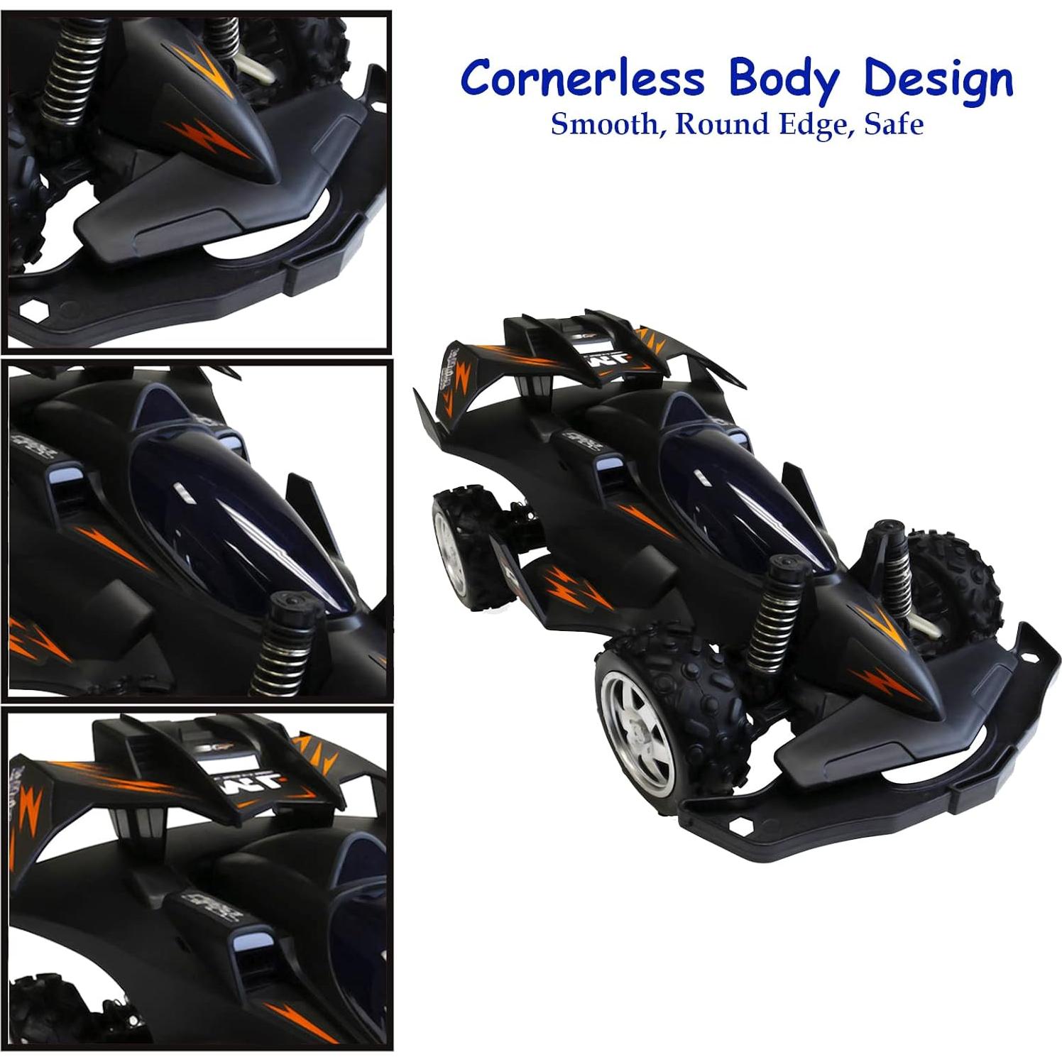 Coche de Control Remoto 4WD Wangfeng Todo Terreno Negro