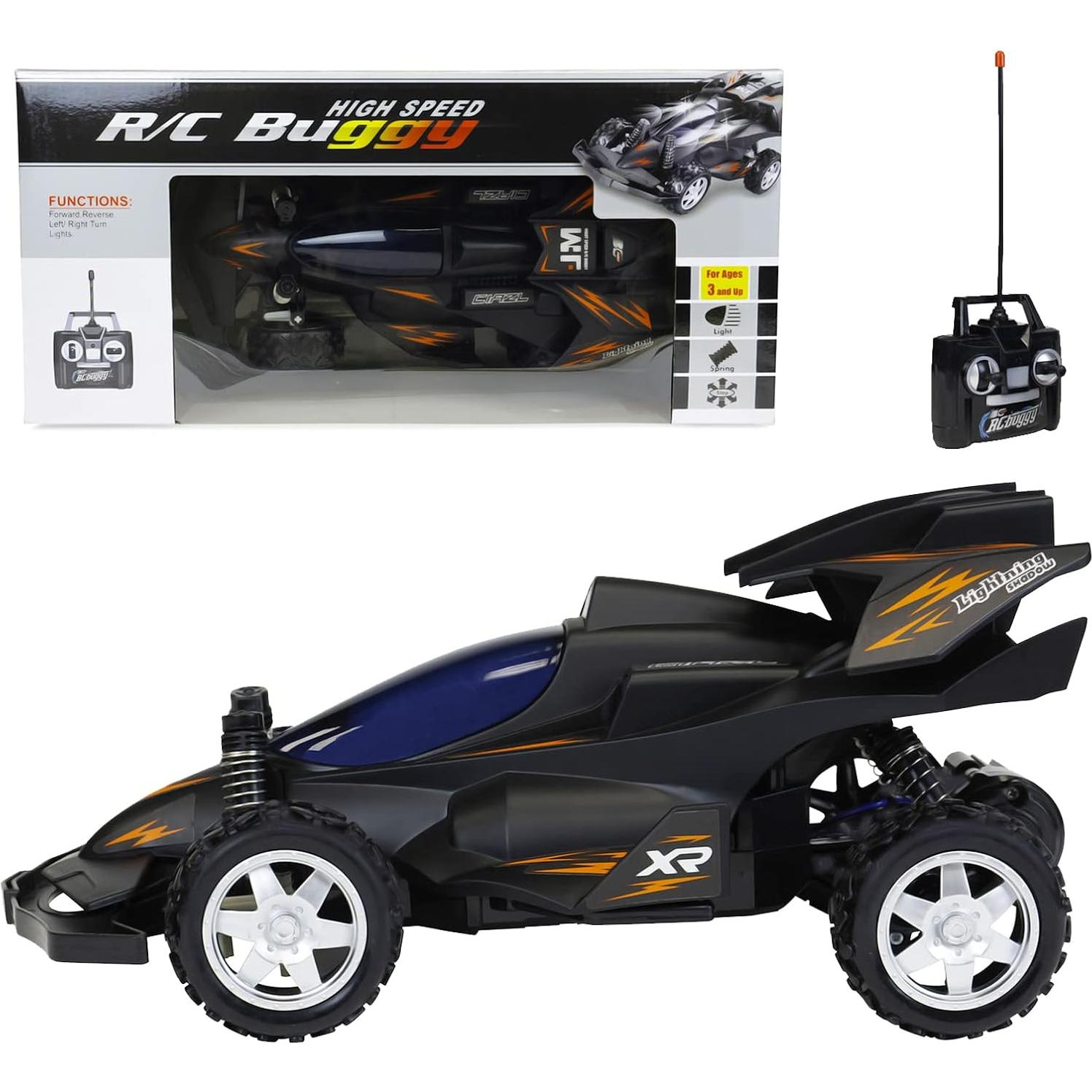 Coche de Control Remoto 4WD Wangfeng Todo Terreno Negro