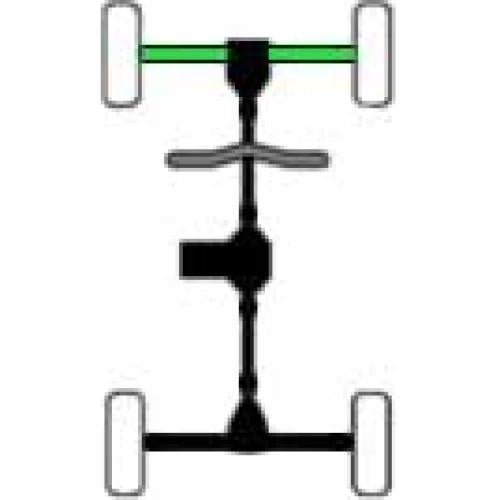 Ejes CV Frontales Monster Axles XP para Can-Am Defender 2020-2023