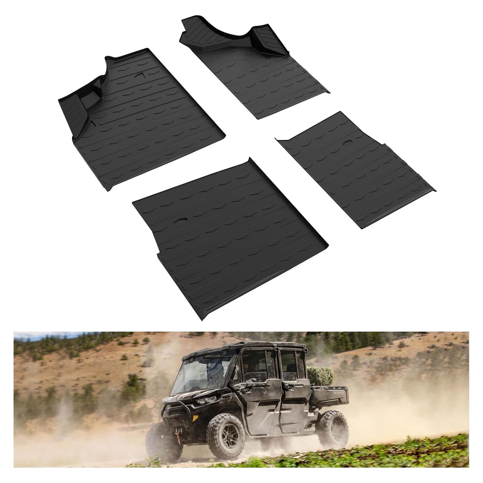 Alfombrillas de Piso Kiwi Master para Can-Am Defender MAX 2016-2025