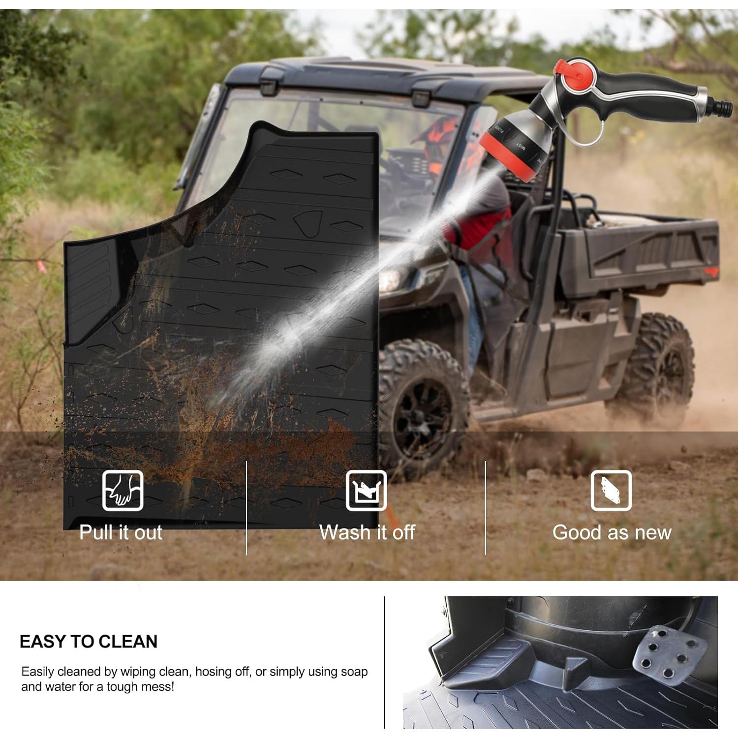 Alfombrillas de Piso Kiwi Master para Can-Am Defender MAX 2016-2025