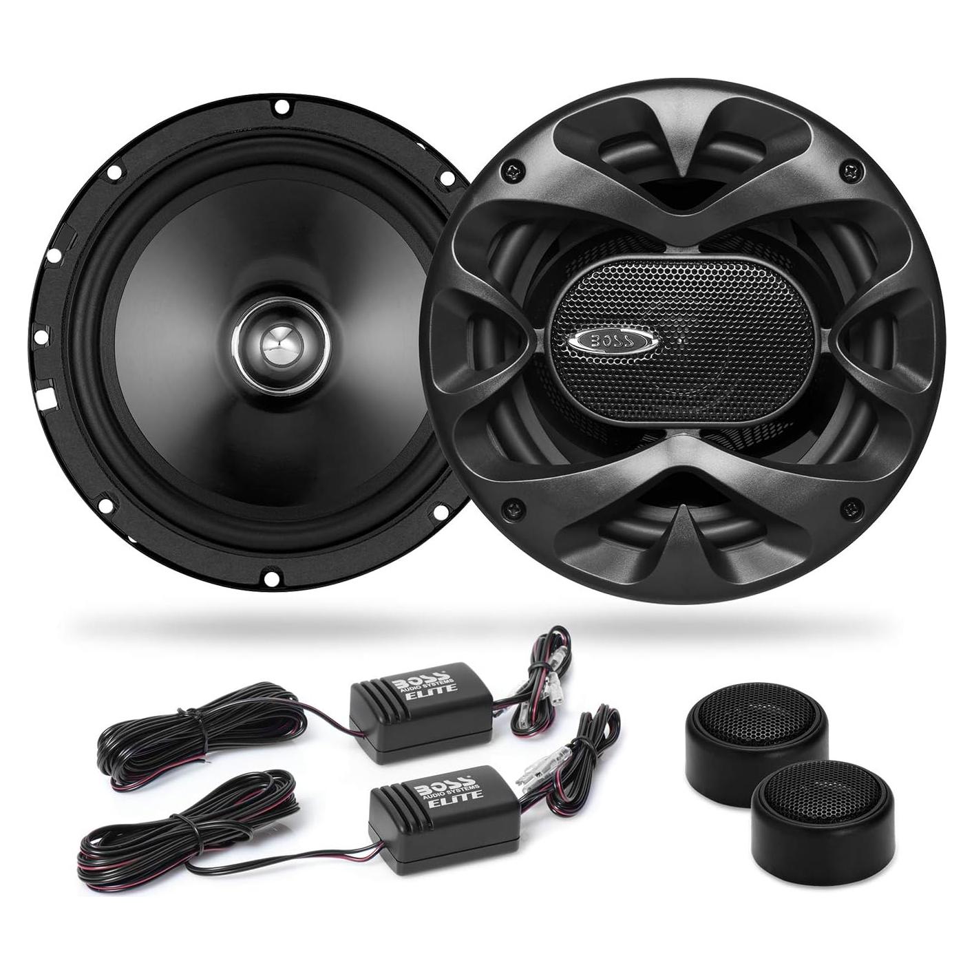 Altavoces de coche BOSS BCK65 - 2 vías 350W, 16.51 cm