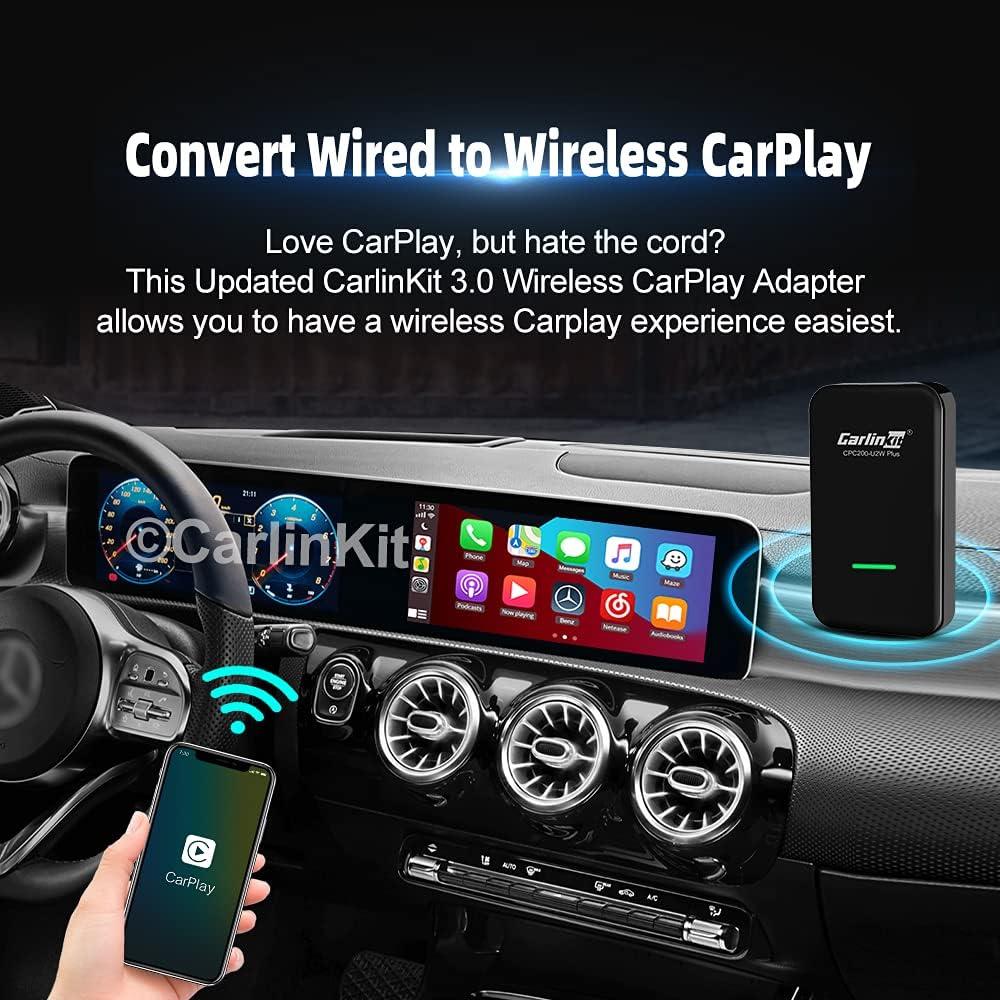 Adaptador Inalámbrico CarPlay Carlinkit 3.0 para Autos 2016-2018