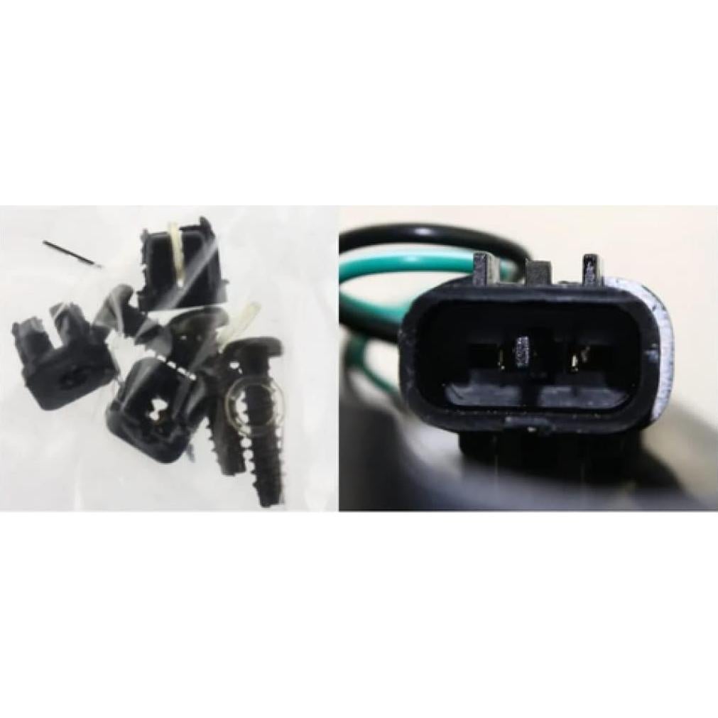 Luz de Esquina KarParts360 para Mitsubishi Mighty Max 1987-1996 Par Lente Ámbar