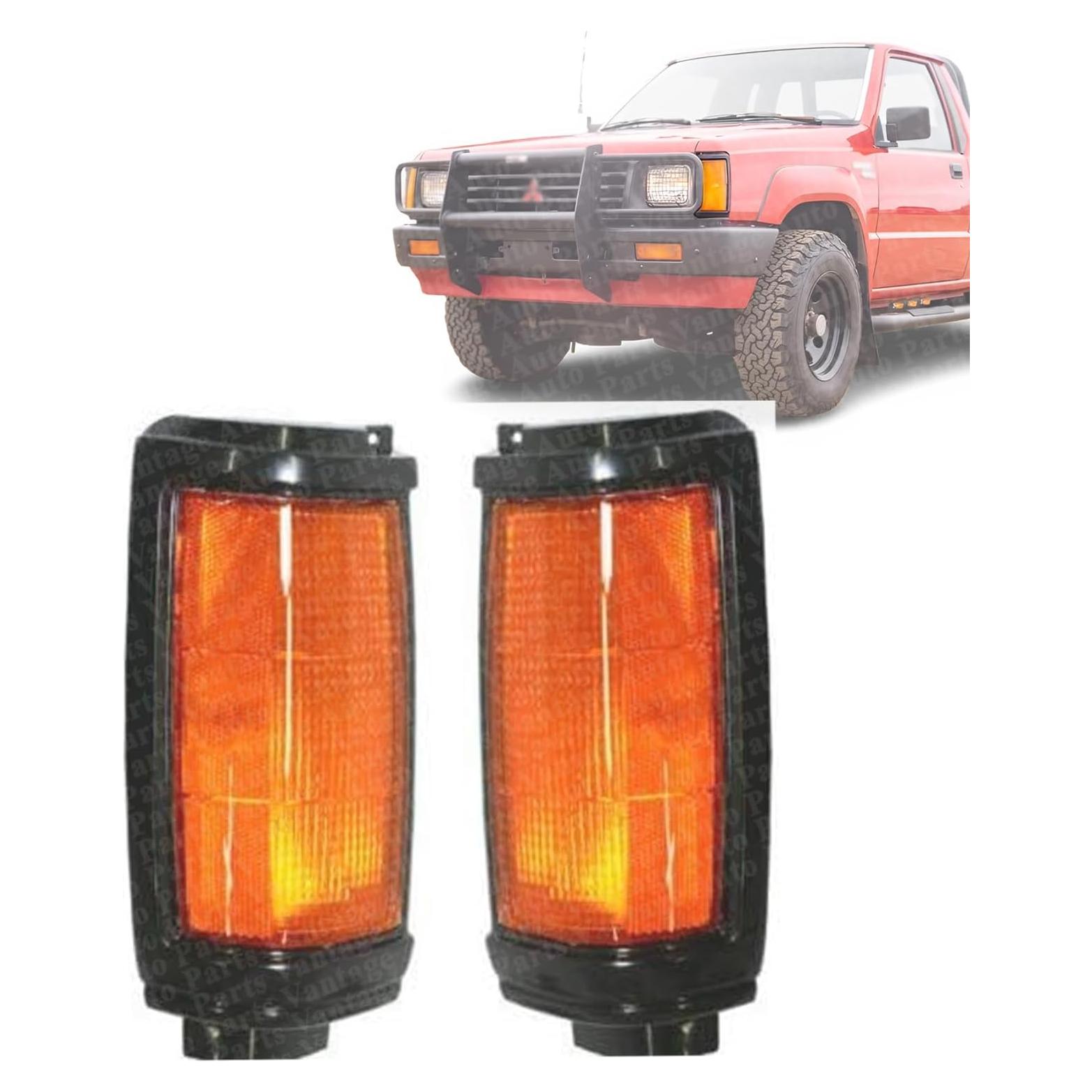 Juego de 2 Luces de Esquina Frontales Vantage para Mitsubishi Mighty Max 1987-1996