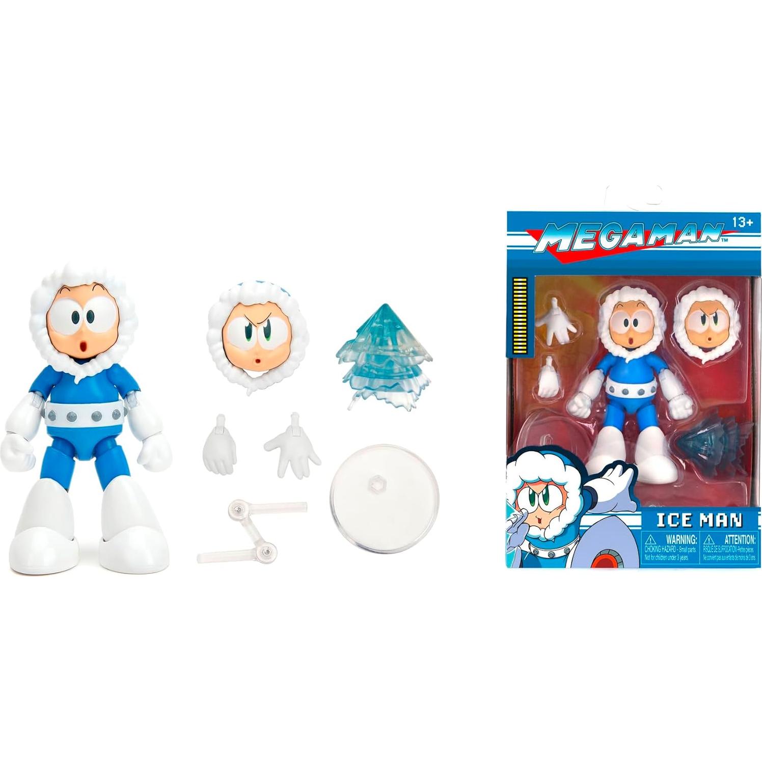 Figura de Acción Jada Toys Mega Man Hombre Hielo 11.5 cm