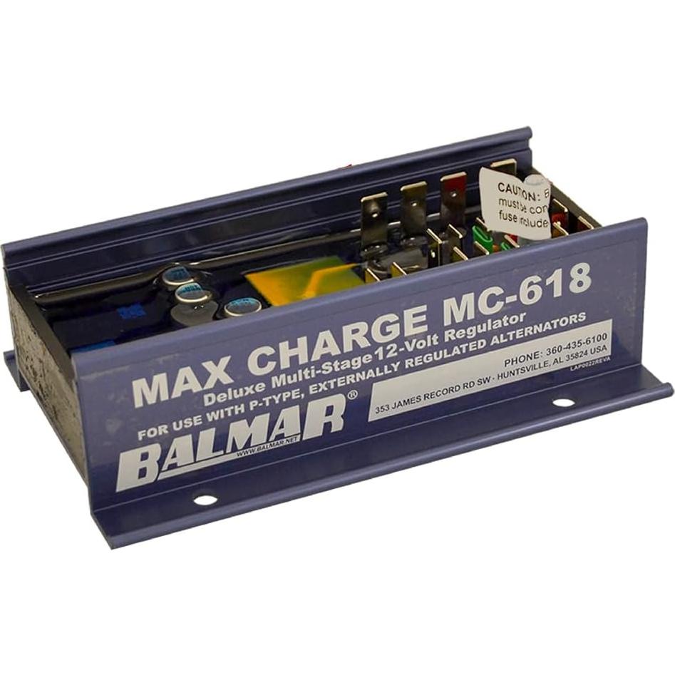 Regulador Multi-Etapa Balmar Max Charge MC618 12V - 0.39 kg