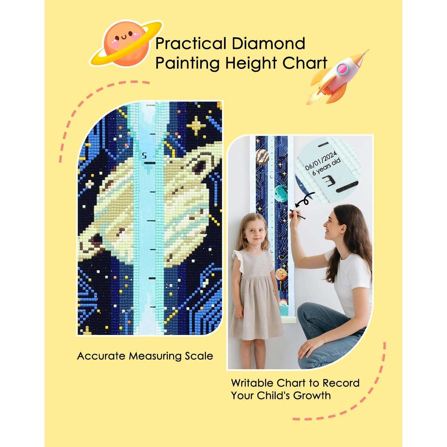 Gráfico de Crecimiento para Pared ForeverYoung Cohete 45.7x71.1cm