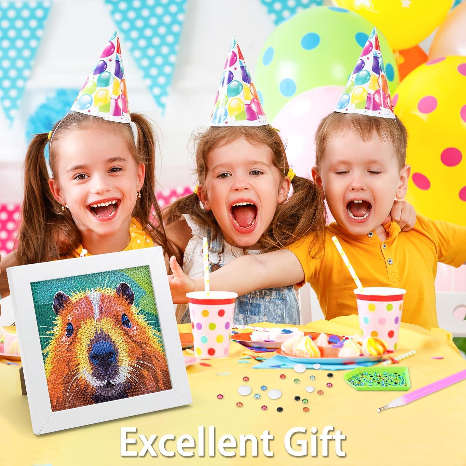 Kit de Pintura de Diamantes Lesaonsy Capibara 15x15cm