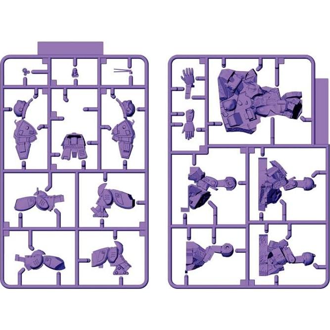 Modelo a Escala Scopedog Votoms Max Factory Púrpura