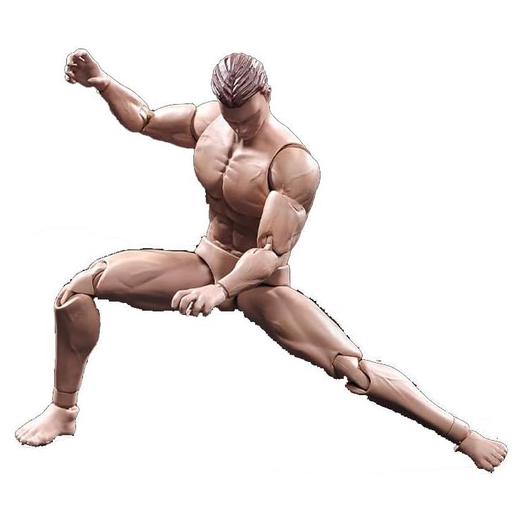 Figura de acción masculina 1:12 SOUFORCE PVC articulada