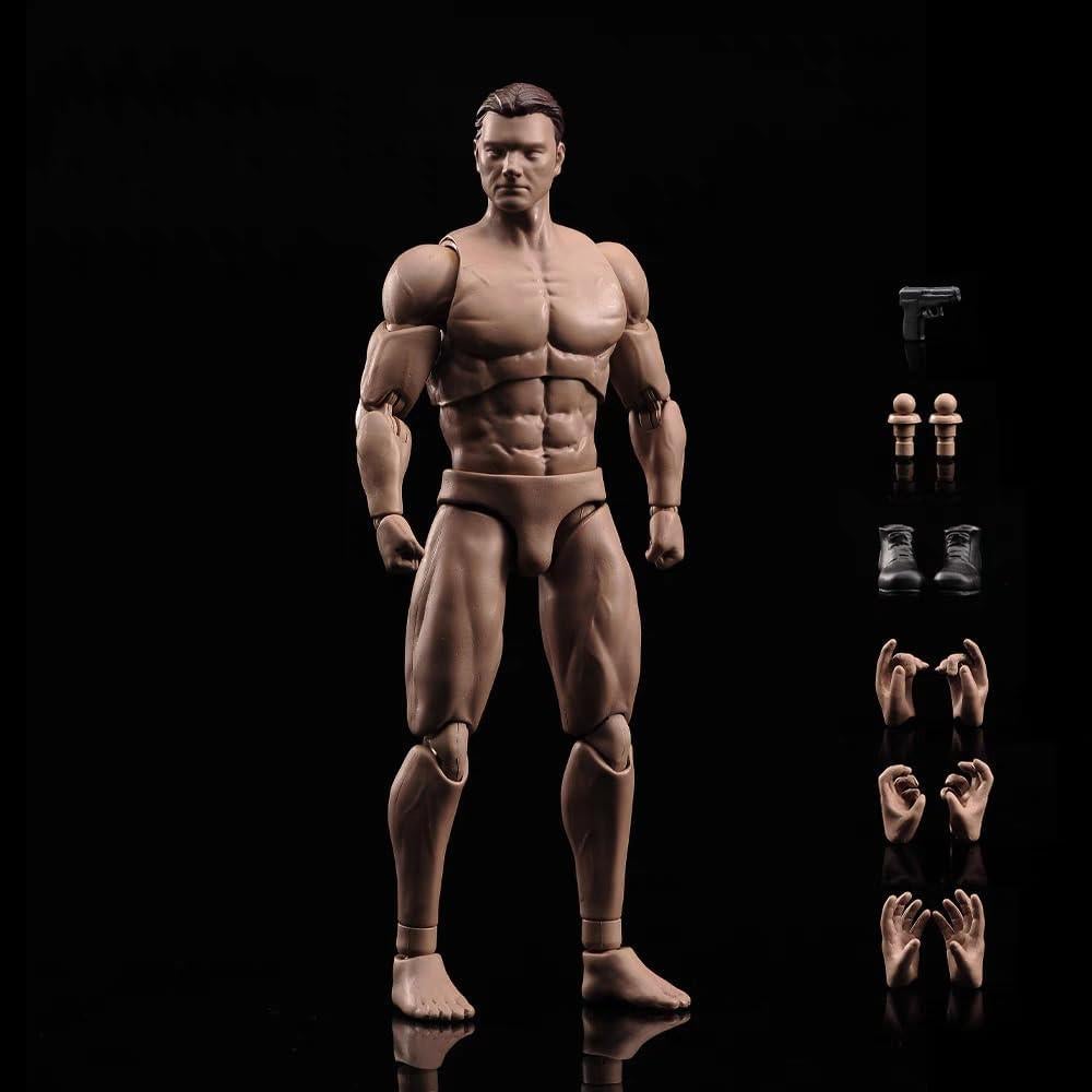 Figura de acción masculina 1:12 SOUFORCE PVC articulada