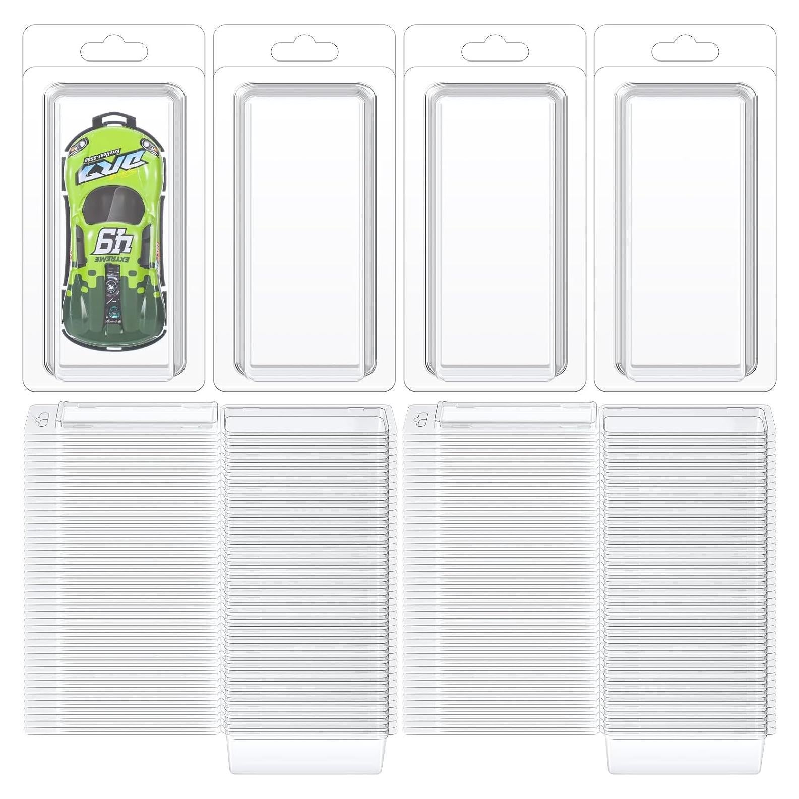 Cajas Protectores de Plástico Blister Wesiti 100 Pcs para Figuras