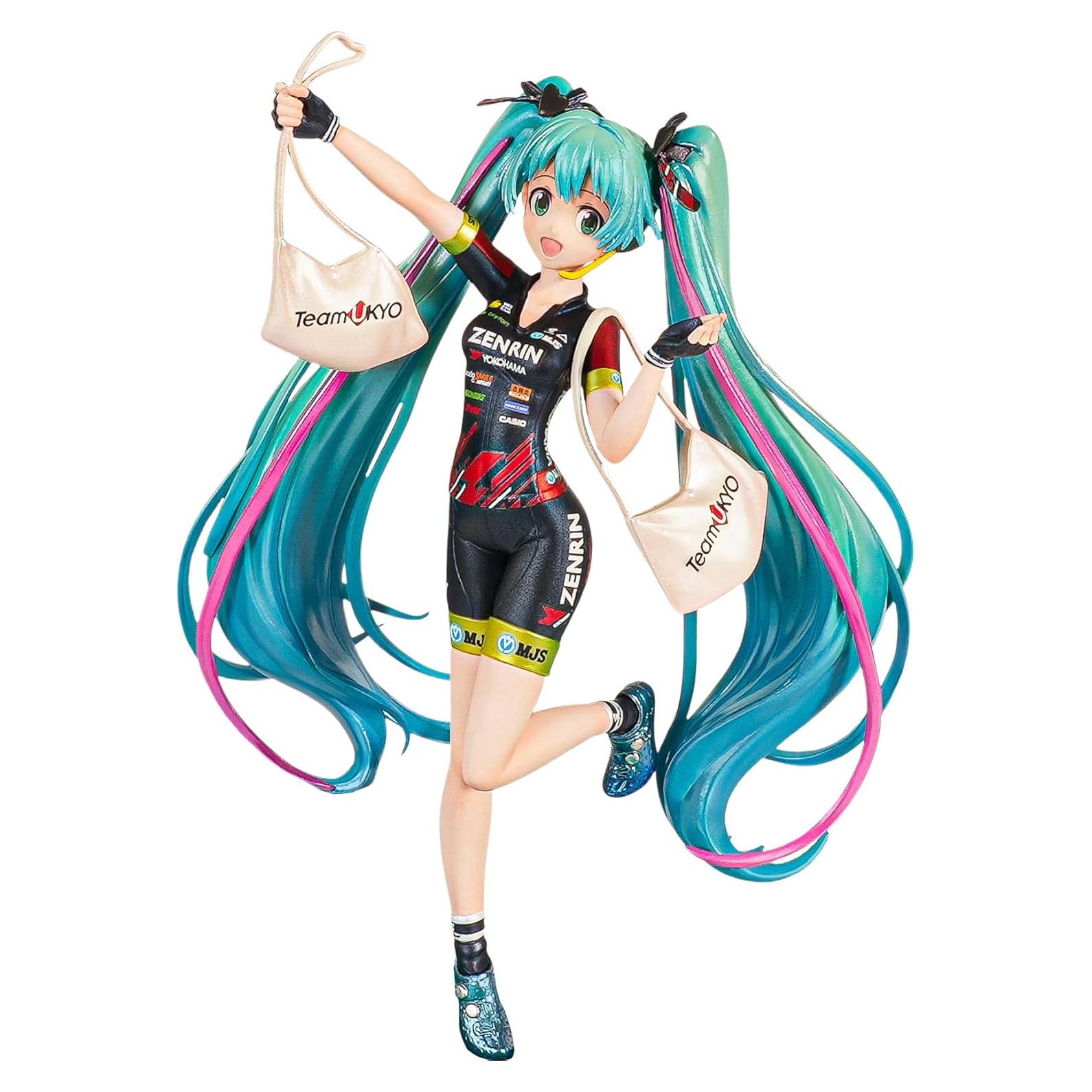 Estatua de Cheering Hatsune Miku Banpresto 2019 17 cm