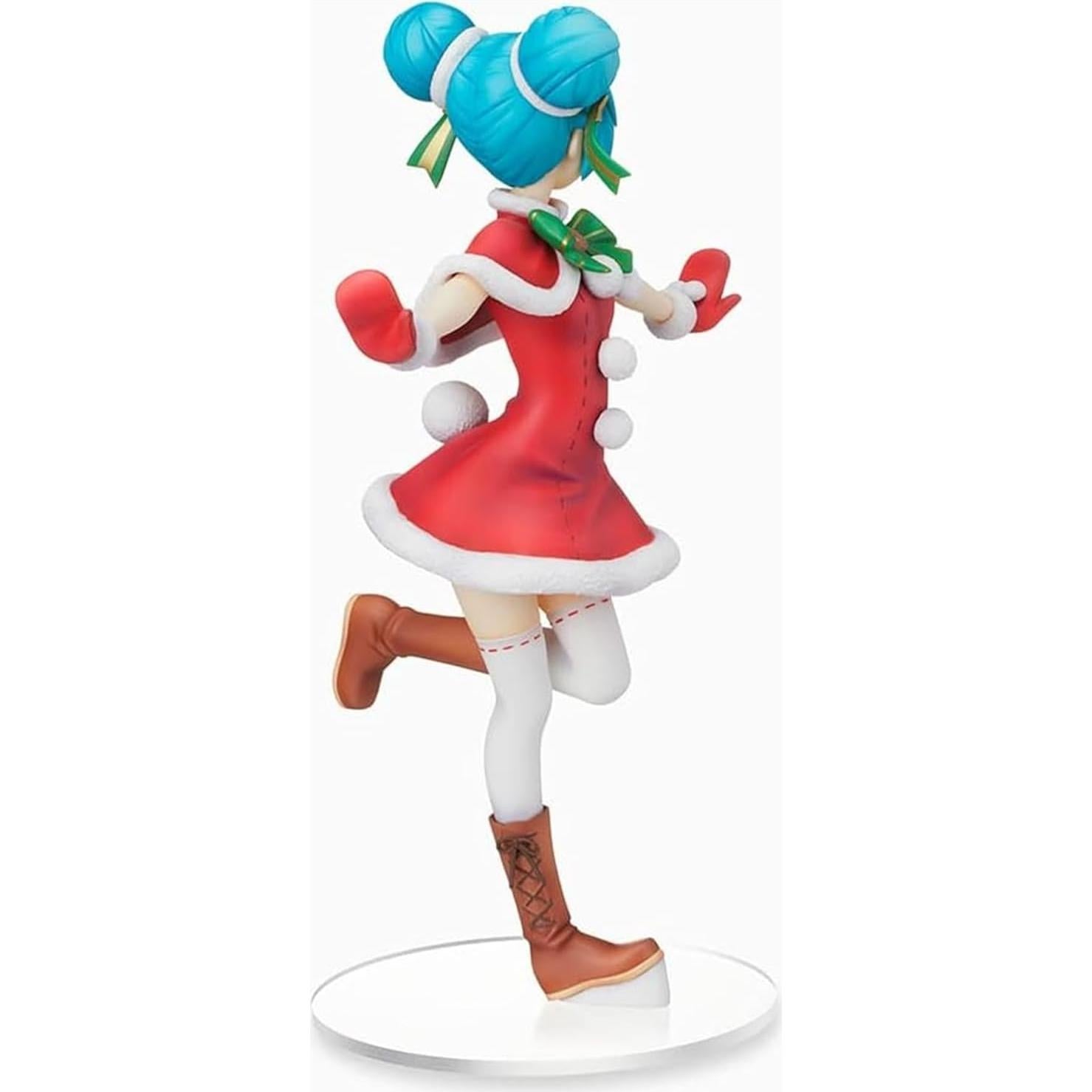 Figura Hatsune Miku Navidad 2021 SEGA 17.8 cm con base